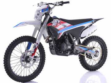 Apollo Thunder 250cc DLX RFN Off-Road Dirt Bike – Manual Clutch, Hydraulic Disc Brakes, Adjustable Suspension mississippipowersports